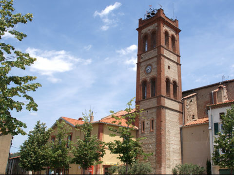 Néfiach - Village du Ribéral - Pyrénées Orientales