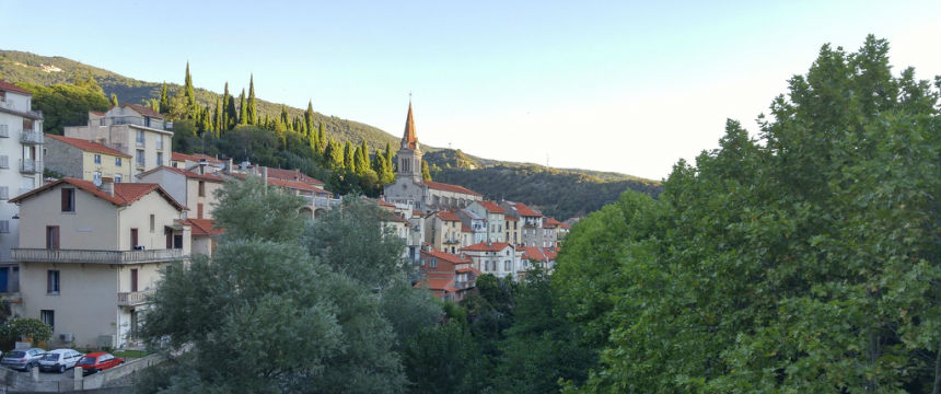 Amélie-les-bains - Village du Vallespir - Pyrénées Orientales
