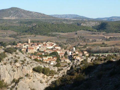 Cases-de-Pène - Village des Corbières Catalanes - Pyrénées Orientales