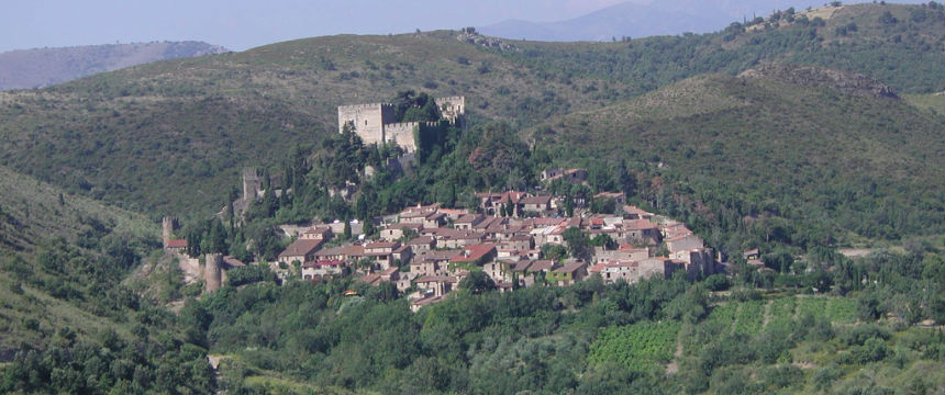 Castelnou - Village des Aspres - Pyrénées Orientales