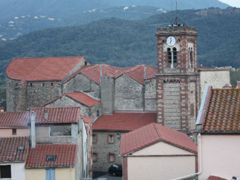 Le Boulou - Le clocher de l'église